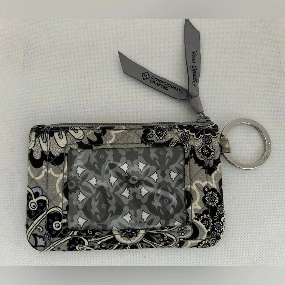 Vera Bradley | Tranquil Medallion ID case, key ring